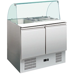 CNJT commercial refrigerator saladette counter