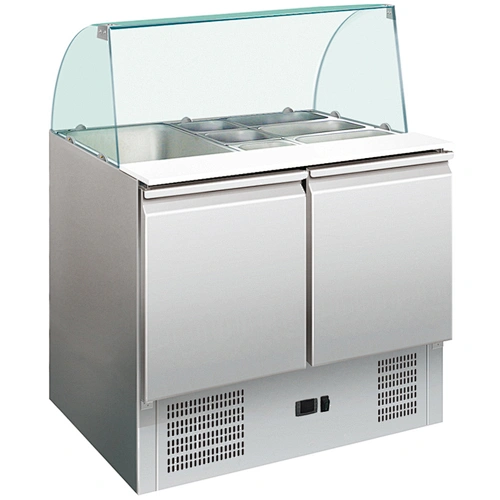 CNJT commercial refrigerator saladette counter